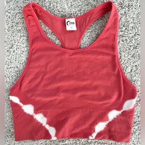 ZYIA Active Tie Die Sports Bra